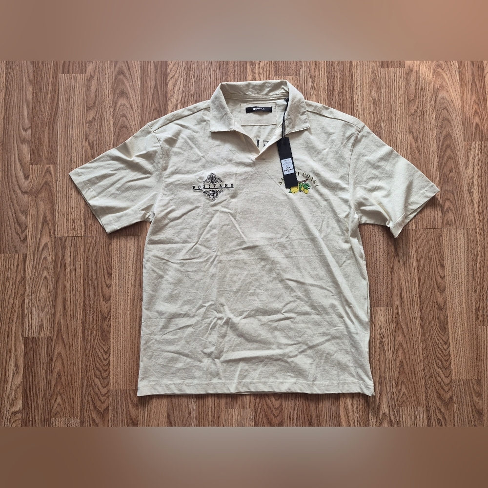 Nova Men Amaifi Coast Johnny Collar Polo Shirt